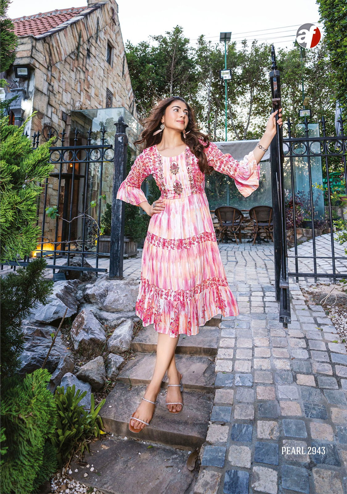 Pearl Vol 2 By AF Pure Muslin Designer Party Wear Kurtis Wholesale Shop In Surat